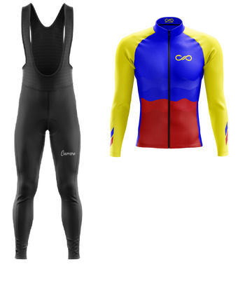 Uniforme Ciclismo Largo con Tirantas - Colombia 22